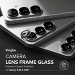 Laptop, Telefoane si Tablete - Telefoane mobile si accesorii - Accesorii Telefoane - Folii protectie telefoane - Folie Camera pentru Samsung Galaxy S26 / S26 Plus (set 2) - Ringke Camera Lens Frame Glass - Black - Infinity.ro