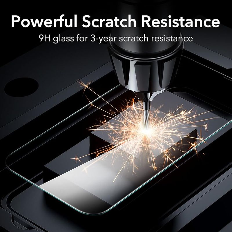 Laptop, Telefoane si Tablete - Telefoane mobile si accesorii - Accesorii Telefoane - Folii protectie telefoane - Folie pentru iPhone 17 Pro (set 3) - ESR Privacy Tempered Glass - Black - Infinity.ro