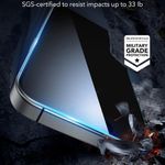 Laptop, Telefoane si Tablete - Telefoane mobile si accesorii - Accesorii Telefoane - Folii protectie telefoane - Folie pentru iPhone 17 Pro (set 3) - ESR Privacy Tempered Glass - Black - Infinity.ro