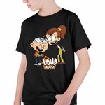 Fashion, accesorii si bijuterii - Copii - Imbracaminte copii - Tricouri copii - Tricou Copii Baieti Casa Loud Lincoln Luan CoolTrend, negru, marime M Copii - Infinity.ro