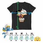 Fashion, accesorii si bijuterii - Copii - Imbracaminte copii - Tricouri copii - Tricou Copii Fete Casa Loud Lincoln Ronnie CoolTrend, negru, marime M Copii - Infinity.ro