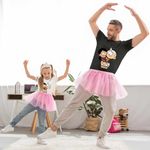 Fashion, accesorii si bijuterii - Copii - Imbracaminte copii - Tricouri copii - Tricou Copii Fete Casa Loud Lincoln Ronnie CoolTrend, negru, marime M Copii - Infinity.ro