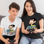 Fashion, accesorii si bijuterii - Copii - Imbracaminte copii - Tricouri copii - Tricou Copii Baieti Gumball Mr Bean SpongeBob CoolTrend, negru, marime XL Copii - Infinity.ro