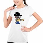 Fashion, accesorii si bijuterii - Copii - Imbracaminte copii - Tricouri copii - Tricou Copii Fete Tom si Jerry Unchiul Pecos CoolTrend, alb, marime XL Copii - Infinity.ro