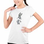 Fashion, accesorii si bijuterii - Copii - Imbracaminte copii - Tricouri copii - Tricou Copii Fete Bugs Bunny Bebelus CoolTrend, alb, marime M Copii - Infinity.ro