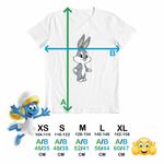 Fashion, accesorii si bijuterii - Copii - Imbracaminte copii - Tricouri copii - Tricou Copii Fete Bugs Bunny Bebelus CoolTrend, alb, marime M Copii - Infinity.ro