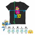 Fashion, accesorii si bijuterii - Copii - Imbracaminte copii - Tricouri copii - Tricou Copii Fete Starfire Tineri Titani Teen Titans Go CoolTrend, negru, marime S Copii - Infinity.ro