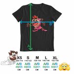 Fashion, accesorii si bijuterii - Copii - Imbracaminte copii - Tricouri copii - Tricou Copii Fete Tasmanian She-Devil Taz Diavol, negru, marime XS Copii - Infinity.ro