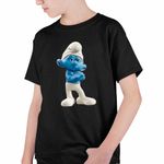 Fashion, accesorii si bijuterii - Copii - Imbracaminte copii - Tricouri copii - Tricou Copii Baieti Strumfii Morocanosul Moroconos CoolTrend, negru, marime M Copii - Infinity.ro