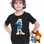 Fashion, accesorii si bijuterii - Copii - Imbracaminte copii - Tricouri copii - Tricou Copii Baieti Strumfii Morocanosul Moroconos CoolTrend, negru, marime M Copii - Infinity.ro