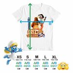 Fashion, accesorii si bijuterii - Copii - Imbracaminte copii - Tricouri copii - Tricou Copii Baieti Craig Dumbrava Grizzy Lemingii Grizi CoolTrend, alb, marime XL Copii - Infinity.ro