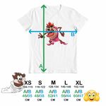 Fashion, accesorii si bijuterii - Copii - Imbracaminte copii - Tricouri copii - Tricou Copii Baieti Tasmanian She-Devil Taz Diavol, alb, marime S Copii - Infinity.ro