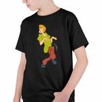 Fashion, accesorii si bijuterii - Copii - Imbracaminte copii - Tricouri copii - Tricou Copii Baieti Scooby Doo Shaggy Rogers, negru, marime XS Copii - Infinity.ro