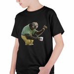 Fashion, accesorii si bijuterii - Copii - Imbracaminte copii - Tricouri copii - Tricou Copii Baieti Zootopia Flash Lenes Ghiseu CoolTrend, negru, marime S Copii - Infinity.ro