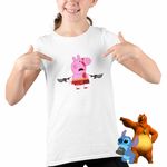 Fashion, accesorii si bijuterii - Copii - Imbracaminte copii - Tricouri copii - Tricou Copii Fete Peppa God of War CoolTrend, alb, marime XL Copii - Infinity.ro