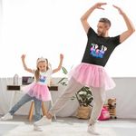 Fashion, accesorii si bijuterii - Copii - Imbracaminte copii - Tricouri copii - Tricou Copii Fete Zebrele Gemeni Zuza Zaza Peppa Pig CoolTrend, negru, marime M Copii - Infinity.ro