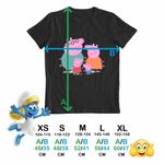 Fashion, accesorii si bijuterii - Copii - Imbracaminte copii - Tricouri copii - Tricou Copii Baieti Purcelusa Peppa Pig Familia CoolTrend, negru, marime XL Copii - Infinity.ro