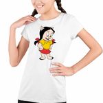 Fashion, accesorii si bijuterii - Copii - Imbracaminte copii - Tricouri copii - Tricou Copii Fete Petunia Porky Looney Tunes, alb, marime M Copii - Infinity.ro
