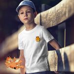 Fashion, accesorii si bijuterii - Copii - Imbracaminte copii - Tricouri copii - Tricou Copii Baieti Garfield Privire Sarcastica, alb, marime M Copii - Infinity.ro