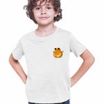 Fashion, accesorii si bijuterii - Copii - Imbracaminte copii - Tricouri copii - Tricou Copii Baieti Garfield Privire Sarcastica, alb, marime M Copii - Infinity.ro