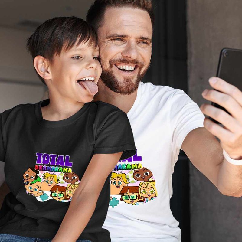 Fashion, accesorii si bijuterii - Copii - Imbracaminte copii - Tricouri copii - Tricou Copii Baieti Gradinita Dramei Totale Copilarie Dramarama CoolTrend, alb, marime S Copii - Infinity.ro