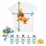 Fashion, accesorii si bijuterii - Copii - Imbracaminte copii - Tricouri copii - Tricou Copii Fete Lamput Winnie the Pooh CoolTrend, alb, marime XS Copii - Infinity.ro