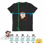Fashion, accesorii si bijuterii - Copii - Imbracaminte copii - Tricouri copii - Tricou Copii Baieti Taz Diavolul Tasmanian, negru, marime S Copii - Infinity.ro
