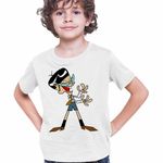 Fashion, accesorii si bijuterii - Copii - Imbracaminte copii - Tricouri copii - Tricou Copii Baieti Laboratorul lui Dexter Mandark Geniu Nebun, alb, marime S Copii - Infinity.ro