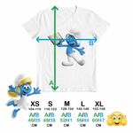 Fashion, accesorii si bijuterii - Copii - Imbracaminte copii - Tricouri copii - Tricou Copii Fete Istetul Strumfii CoolTrend, alb, marime XS Copii - Infinity.ro