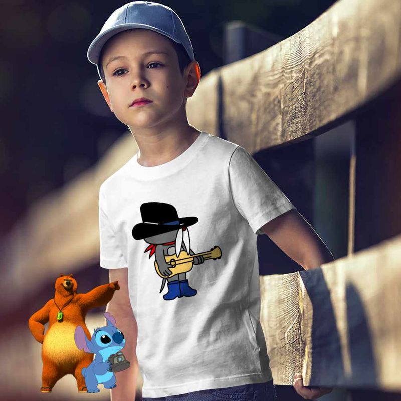 Fashion, accesorii si bijuterii - Copii - Imbracaminte copii - Tricouri copii - Tricou Copii Baieti Tom si Jerry Unchiul Pecos CoolTrend, alb, marime XS Copii - Infinity.ro