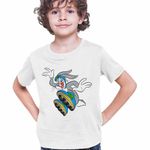 Fashion, accesorii si bijuterii - Copii - Imbracaminte copii - Tricouri copii - Tricou Copii Baieti Bugs Bunny Role CoolTrend, alb, marime L Copii - Infinity.ro
