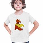 Fashion, accesorii si bijuterii - Copii - Imbracaminte copii - Tricouri copii - Tricou Copii Baieti Foghorn Cocos Desene Animate Looney Tunes, alb, marime S Copii - Infinity.ro
