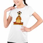 Fashion, accesorii si bijuterii - Copii - Imbracaminte copii - Tricouri copii - Tricou Copii Fete Harold Draculas Vampirul Iepuras CoolTrend, alb, marime M Copii - Infinity.ro