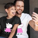 Fashion, accesorii si bijuterii - Copii - Imbracaminte copii - Tricouri copii - Tricou Copii Baieti Oaia Suzy Purcelusa Peppa Pig CoolTrend, alb, marime L Copii - Infinity.ro