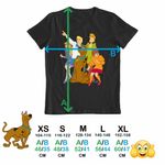 Fashion, accesorii si bijuterii - Copii - Imbracaminte copii - Tricouri copii - Tricou Copii Baieti Scooby Doo Mystery Team, negru, marime S Copii - Infinity.ro