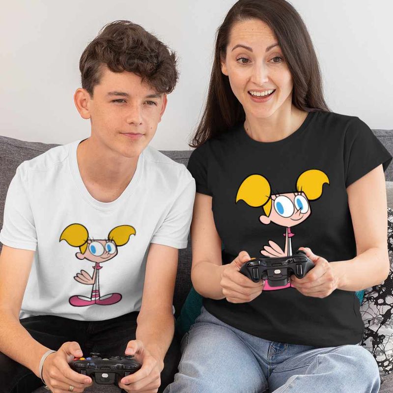 Fashion, accesorii si bijuterii - Copii - Imbracaminte copii - Tricouri copii - Tricou Copii Baieti Dexter Dee Dee Sora Blonda, negru, marime L Copii - Infinity.ro