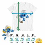 Fashion, accesorii si bijuterii - Copii - Imbracaminte copii - Tricouri copii - Tricou Copii Baieti Strumfii Impiedicatul CoolTrend, alb, marime S Copii - Infinity.ro