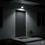 Casa si Gradina - Corpuri si surse de iluminat - Iluminat comercial si industrial - Proiectoare si lampi de lucru - Proiector LED Mini 10W / 220V, 12 LED-uri, lumina alba 6500K - Infinity.ro