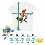 Fashion, accesorii si bijuterii - Copii - Imbracaminte copii - Tricouri copii - Tricou Copii Fete Zootopia Judy Nick CoolTrend, alb, marime XL Copii - Infinity.ro