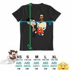 Fashion, accesorii si bijuterii - Copii - Imbracaminte copii - Tricouri copii - Tricou Copii Baieti Yosemite Sam Mr Bean Tung Sahur Brainrot Italian, negru, marime L Copii - Infinity.ro
