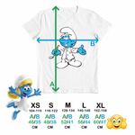 Fashion, accesorii si bijuterii - Copii - Imbracaminte copii - Tricouri copii - Tricou Copii Baieti Strumfii Dentistul Stomatolog CoolTrend, alb, marime L Copii - Infinity.ro