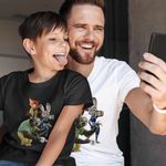 Fashion, accesorii si bijuterii - Copii - Imbracaminte copii - Tricouri copii - Tricou Copii Baieti Zootopia Judy Nick Flash CoolTrend, alb, marime XL Copii - Infinity.ro