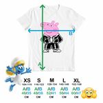 Fashion, accesorii si bijuterii - Copii - Imbracaminte copii - Tricouri copii - Tricou Copii Baieti Peppa Pixel Art CoolTrend, alb, marime XL Copii - Infinity.ro