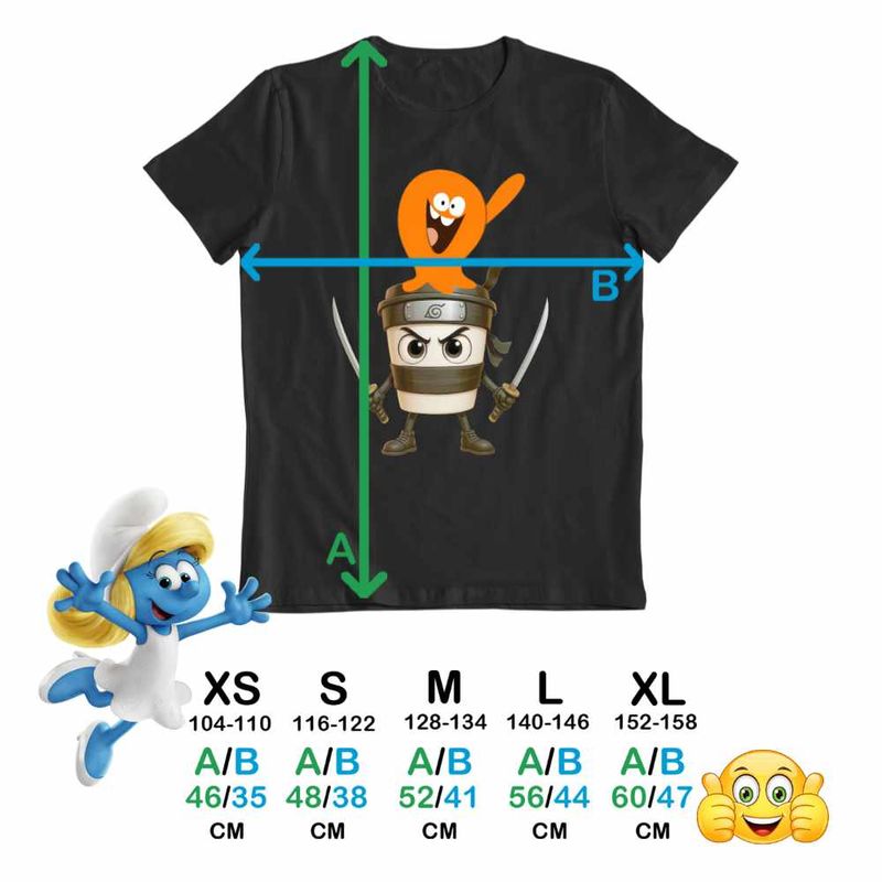 Fashion, accesorii si bijuterii - Copii - Imbracaminte copii - Tricouri copii - Tricou Copii Baieti Lamput Cappuccino Assassino Naruto CoolTrend, negru, marime L Copii - Infinity.ro