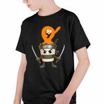 Fashion, accesorii si bijuterii - Copii - Imbracaminte copii - Tricouri copii - Tricou Copii Baieti Lamput Cappuccino Assassino Naruto CoolTrend, negru, marime L Copii - Infinity.ro