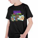 Fashion, accesorii si bijuterii - Copii - Imbracaminte copii - Tricouri copii - Tricou Copii Baieti Gradinita Dramei Totale CoolTrend, negru, marime M Copii - Infinity.ro