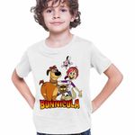 Fashion, accesorii si bijuterii - Copii - Imbracaminte copii - Tricouri copii - Tricou Copii Baieti Bunnicula Draculas Vampirul Iepuras All Gang CoolTrend, alb, marime M Copii - Infinity.ro