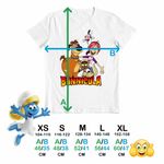 Fashion, accesorii si bijuterii - Copii - Imbracaminte copii - Tricouri copii - Tricou Copii Baieti Bunnicula Draculas Vampirul Iepuras All Gang CoolTrend, alb, marime M Copii - Infinity.ro