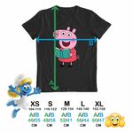 Fashion, accesorii si bijuterii - Copii - Imbracaminte copii - Tricouri copii - Tricou Copii Baieti Purcelusa Peppa Pig Citeste Carte CoolTrend, negru, marime XS Copii - Infinity.ro
