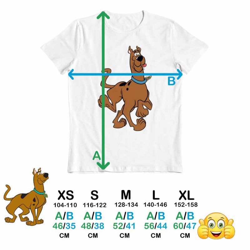 Fashion, accesorii si bijuterii - Copii - Imbracaminte copii - Tricouri copii - Tricou Copii Baieti ScoobyDoo Jucaus Flamand, alb, marime XS Copii - Infinity.ro